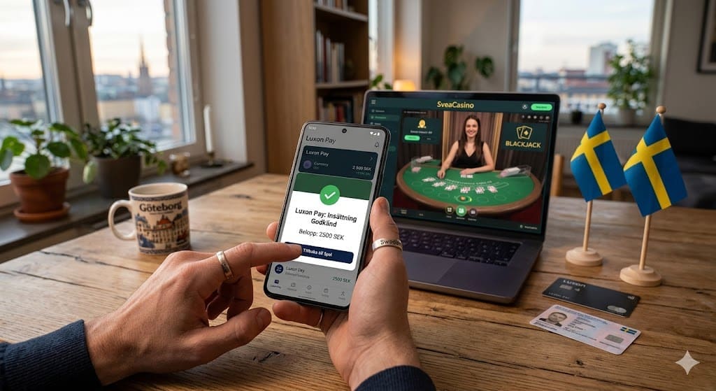 Luxon Pay börja spela casino